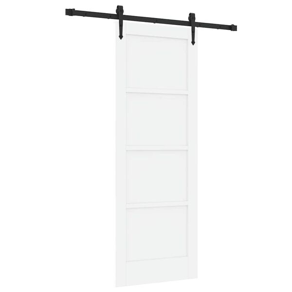 vidaXL Porta Deslizante ORKDAL Branco 73,5 x 198,5 cm
