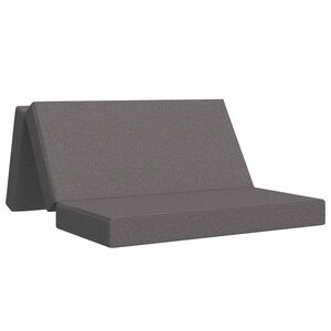 vidaXL Sof&aacute; Cama Dobr&aacute;vel 160 x 67 x 45 cm Cinzento-claro