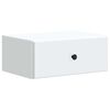 vidaXL Gabinete de Canto Montado na Parede Branco 49 x 34,5 x 20 cm