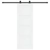 vidaXL Porta Deslizante ORKDAL Branco 73,5 x 211 cm