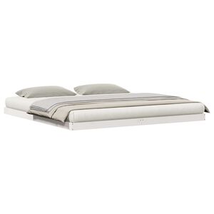 vidaXL Estrado de cama Branco 213,5 x 184 x 9 cm