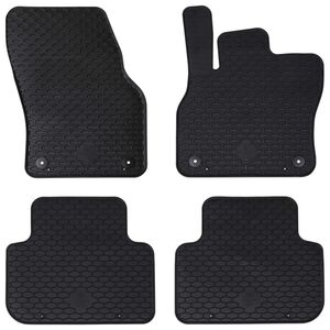 vidaXL Tapete de carro 4 pcs Preto compat&iacute;vel com Audi Q3 TPE