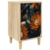 vidaXL Arm&aacute;rio de Cabeceira LOCHEM Carvalho Sonoma 36 x 33 x 60 cm