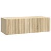 vidaXL Gabinete de TV de Parede 98 x 41 x 30 cm Carvalho Sonoma