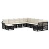 vidaXL Conjunto de Sof&aacute; de Jardim 11 unid. 11 lugar