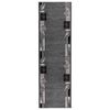 vidaXL Tapete Runner FLORNES Tecido Cinzento PP 7 mm