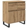 vidaXL Buffet Carvalho Artesanal 60 x 35 x 70 cm