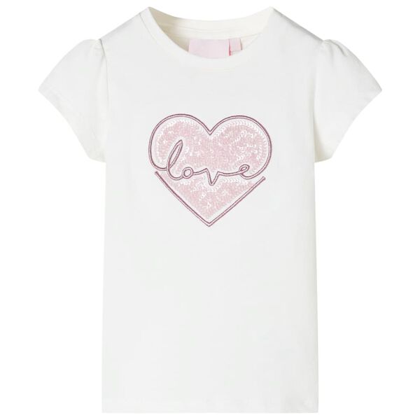 T-shirt infantil cor cru 140