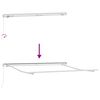 vidaXL Toldo Manual Preto 300 x 250 x 165 cm Poli&eacute;ster