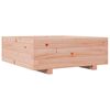 vidaXL Vaso/floreira de jardim 70x70x26,5 cm madeira de douglas maci&ccedil;a