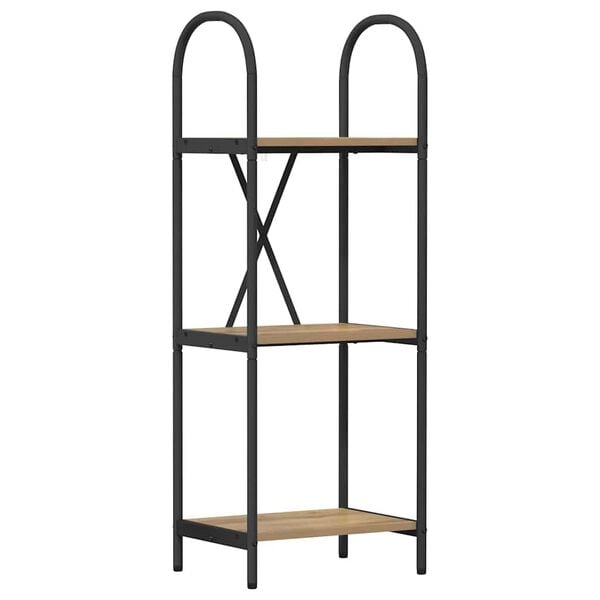 vidaXL Estante Carvalho Artesanal 40 x 30 x 109 cm Madeira processada