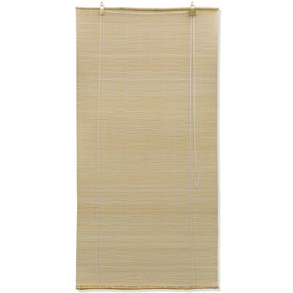 Estore de enrolar 140 x 160 cm bambu natural