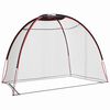 vidaXL Apoio de Treinamento de Golfe Preto 314 x 150 x 206 cm