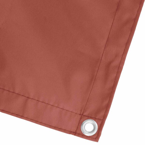 vidaXL Tela de Varanda Terracota 110 x 700 cm Tecido Oxford