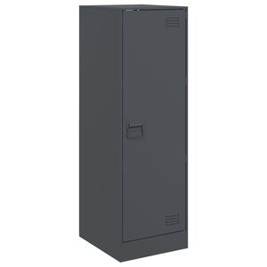 vidaXL Aparador 34,5x39x107 cm a&ccedil;o antracite