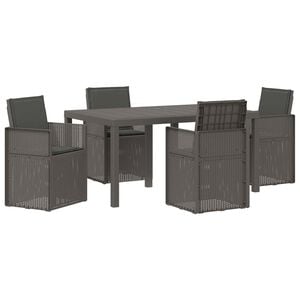 vidaXL Conjunto de Jantar para Jardim 5 unid. PP