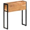 vidaXL Vaso/floreira 60x20x68 cm madeira de ac&aacute;cia maci&ccedil;a