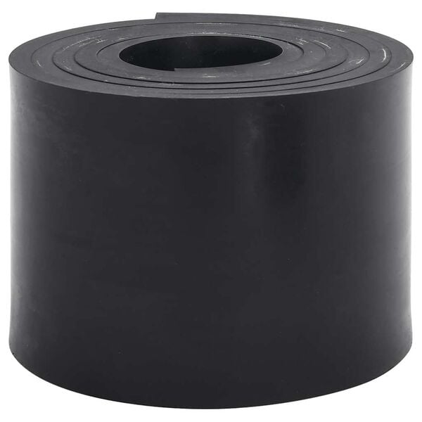 vidaXL Borda de borracha para limpa-neves 250x15x1 cm preto