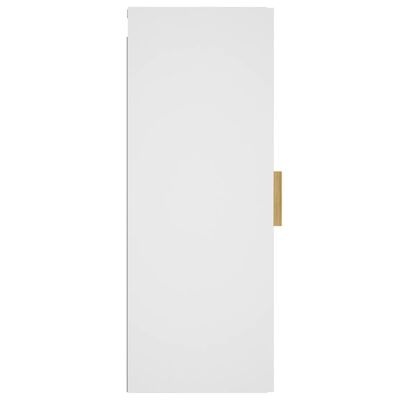 vidaXL Armário parede 34,5x34x90 cm madeira processada branco