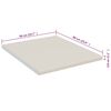 vidaXL Bancada de cozinha aglomerado 50x60x2,8 cm cor creme