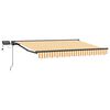 vidaXL Estrutura de Toldo Manual com LEDs 3,5 x 2 m