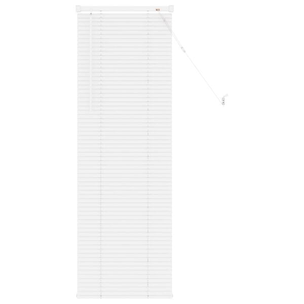 vidaXL Cortina Veneziana Manual Ajust&aacute;vel Branco 150 x 60 cm PVC
