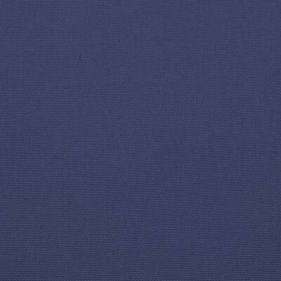 vidaXL Almofadão p/ banco jardim 110x50x7cm tecido oxford azul-marinho