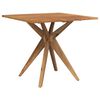vidaXL Mesa de jardim quadrada 85x85x75 cm madeira de ac&aacute;cia maci&ccedil;a