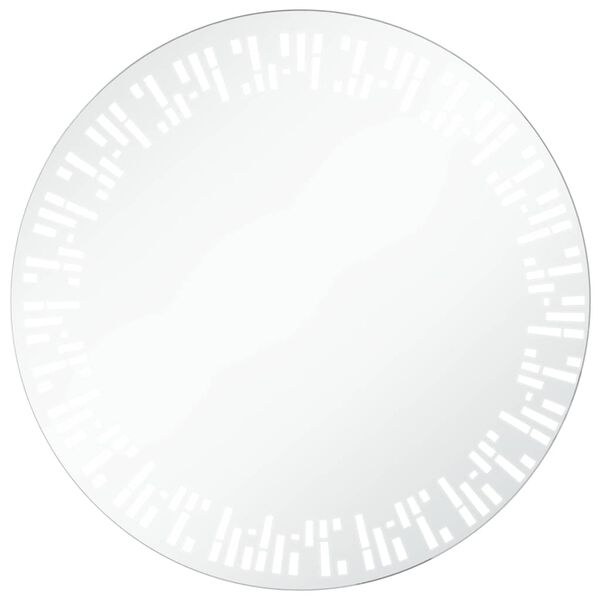 vidaXL Espelho LED para casa de banho 70 cm