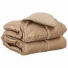 vidaXL Duvet de Ano Inteiro 140 x 220 cm 300 gsm Ouro