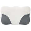 vidaXL Almofada cervical Branco Espuma de Mem&oacute;ria 57 x 36 x 13 cm