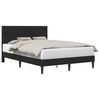 vidaXL Estrutura da Cama com cabeceira Preto 120 x 200 cm Veludo