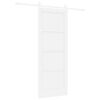 vidaXL Porta Deslizante ORKDAL Branco 78 x 202 cm