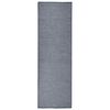 vidaXL Tapete de tecido plano para exterior 80x250 cm azul