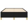 vidaXL Estrutura de cama sem colch&atilde;o 120x200 cm tecido preto