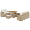 vidaXL Conjunto de Sof&aacute; de Jardim 8 unid. 5-N&uacute;mero de lugares