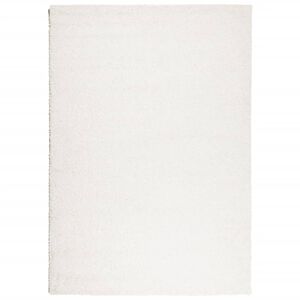 vidaXL Tapete shaggy de pelo alto PAMPLONA 120x170 cm creme