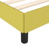 vidaXL Estrutura de cama sem colch&atilde;o 200x200 cm tecido verde