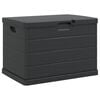 vidaXL Caixa de Armazenamento para Jardim Pl&aacute;stico 77,5 x 54,5 x 53 cm