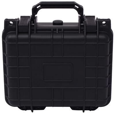 vidaXL Caixa protetora de equipamento 27x24,6x12,4 cm preto
