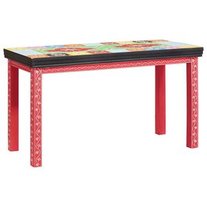 vidaXL Mesa de apoio 2 unid. Multicolor 90 x 40 x 50 cm