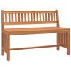 vidaXL Banco de jardim 110 cm madeira de eucalipto maci&ccedil;a