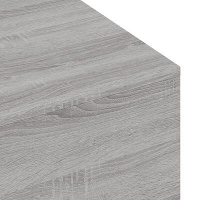 vidaXL Mesa de centro 100x49,5x31 cm derivados de madeira cinza sonoma