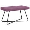 vidaXL banco Roxo 80 x 40 x 45 cm Veludo