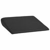 vidaXL Almofada assento Preto 39 x 38 x 8,5 cm Espuma PU
