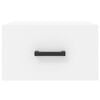 vidaXL Mesas de cabeceira montagem na parede 2 pcs 35x35x20 cm branco