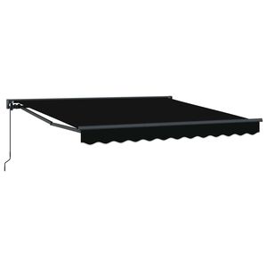 vidaXL Estrutura de Toldo Preto 300 x 250 cm