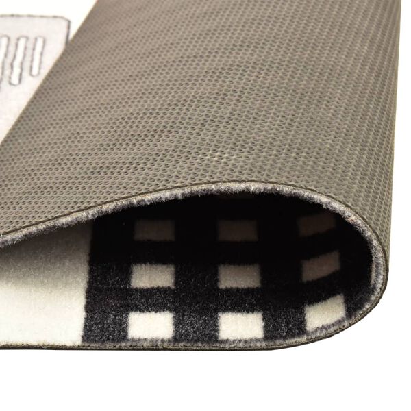 vidaXL Tapete de cozinha lavável com design Cuisine 60x300 cm