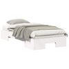 vidaXL Estrutura da Cama Branco 90 x 200 cm