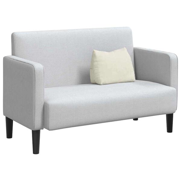 vidaXL Travesseiro para Costas Creme 45 x 20 x 35 cm